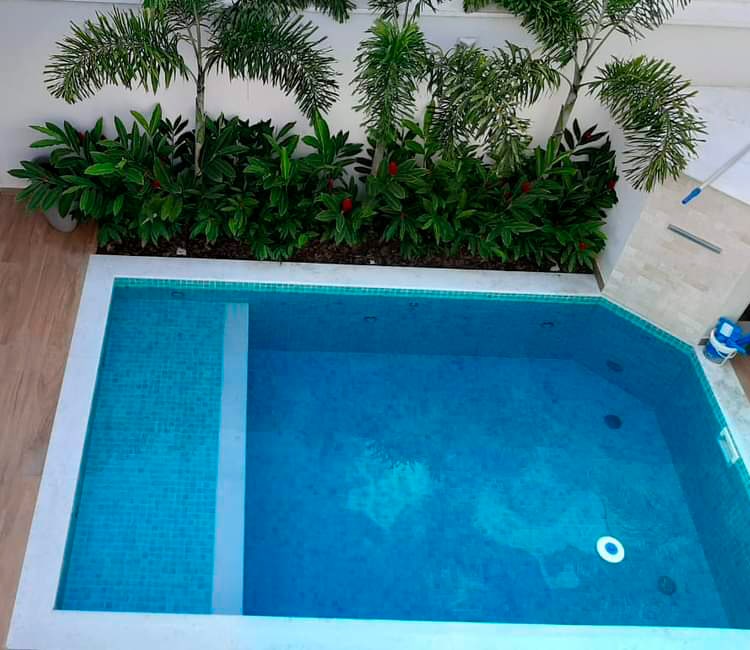 piscina de alvenaria