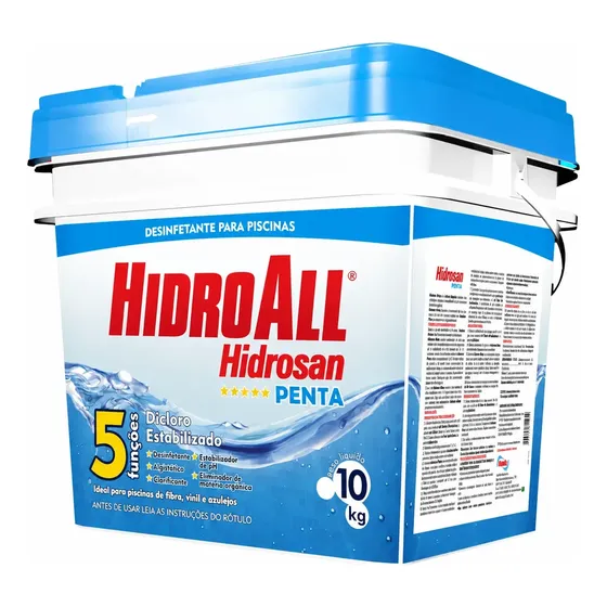 Cloro Granulado Hidrosan Penta 10kg - Hidroall