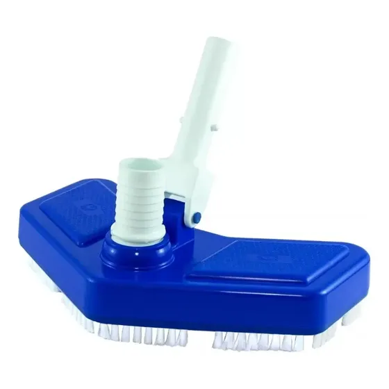 Aspirador Manual Para Piscina Multisuperfície Asa Delta Brustec Azul-marinho