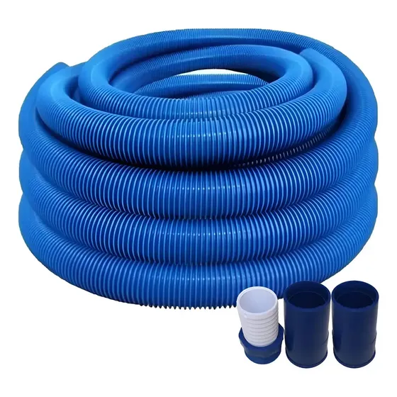 Mangueira Para Piscina Com 6 Metros + Ponteiras E Adaptador