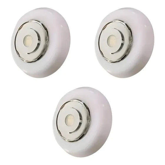 Kit 3un Refletor Rgb Led Piscina 13w 130mm - Summers