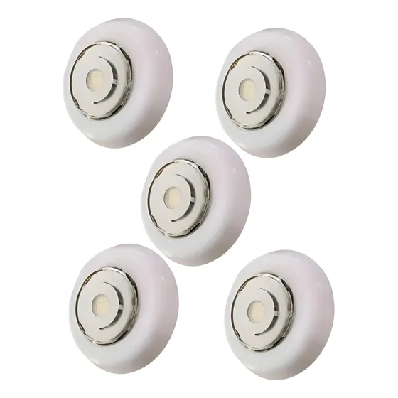 Kit 5un Refletor Rgb Led Piscina 13w 130mm - Summers